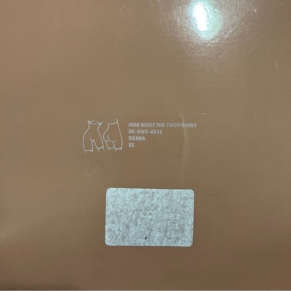 Skims Barely There Mid Thigh Short High Waist Sienna Size 3X Shapewear - Picture 5 of 5